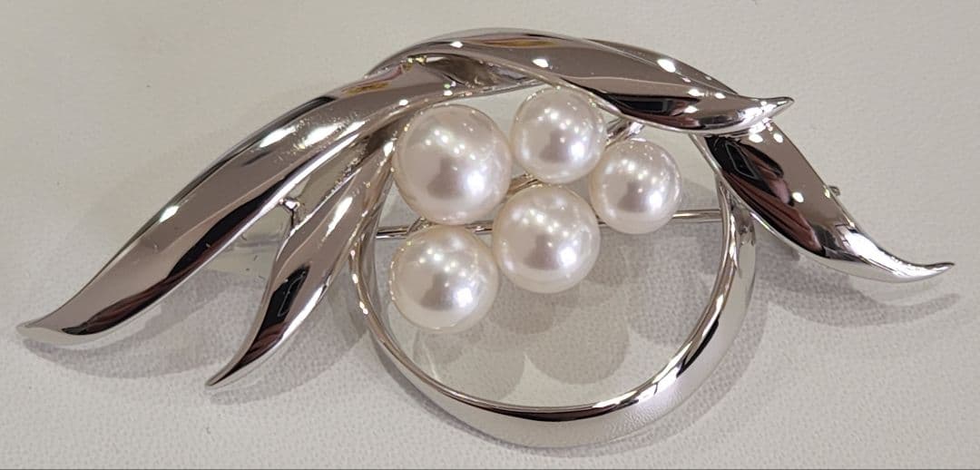 MIKIMOTO ミキモト パール ブローチ コサージュ