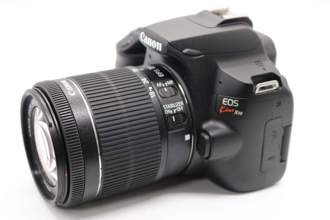 新品級 【Canon EOS Kiss X10 ダブルレンズセット】 安心保証◎