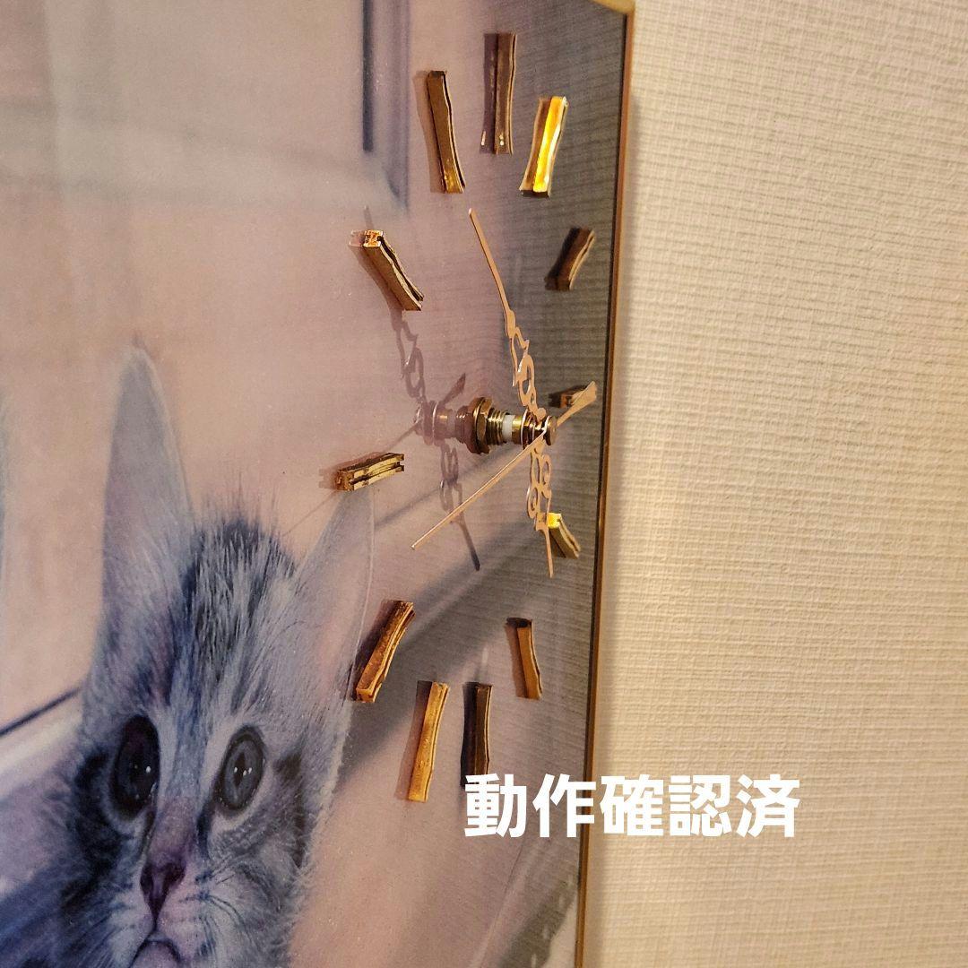 レトロポップ パネル時計 昭和 壁掛け時計 ネコ ピアノ カメラ 旅館 喫茶店