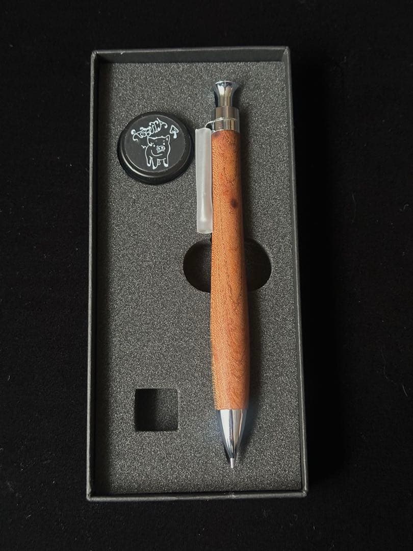 こぶた工房シャープペンシル 欅 ケヤキ 極上杢0.5mm