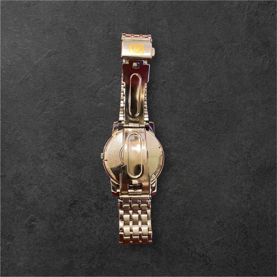 【希少コレクション】オメガ シーマスター 1960年代 Ω純正風防＆ライスブレス