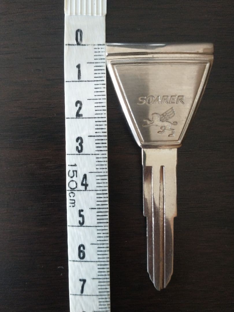 希少　トヨタ　SOARER　ソアラ　未彫り　ブランクキー　スペアキー　オプション