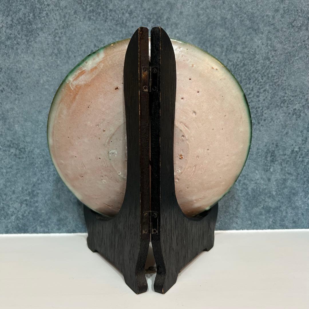 スペイン ドミンゴプンター 小皿 約19cm PUNTER スタンド付き