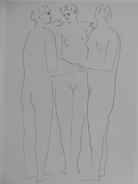 ピカソ、ETUDE POUR LES TROIS GRACES