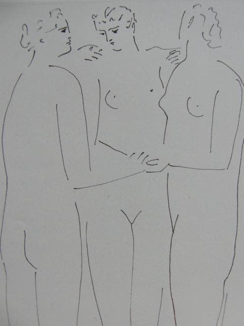 ピカソ、ETUDE POUR LES TROIS GRACES