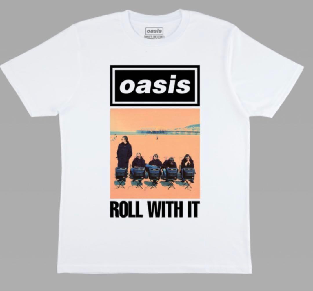 UK限定◆ oasis Roll with It オフィシャルTシャツ L