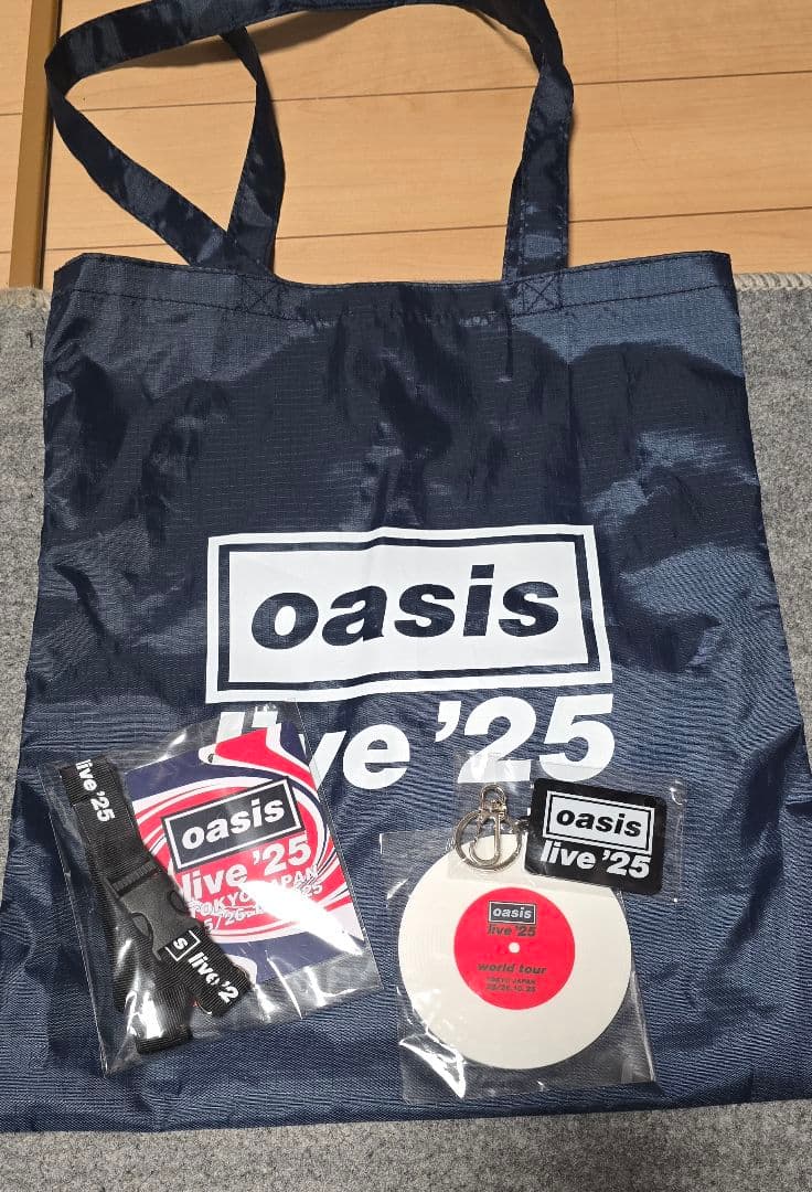 oasis live '25 トートバッグ VIP特典セット
