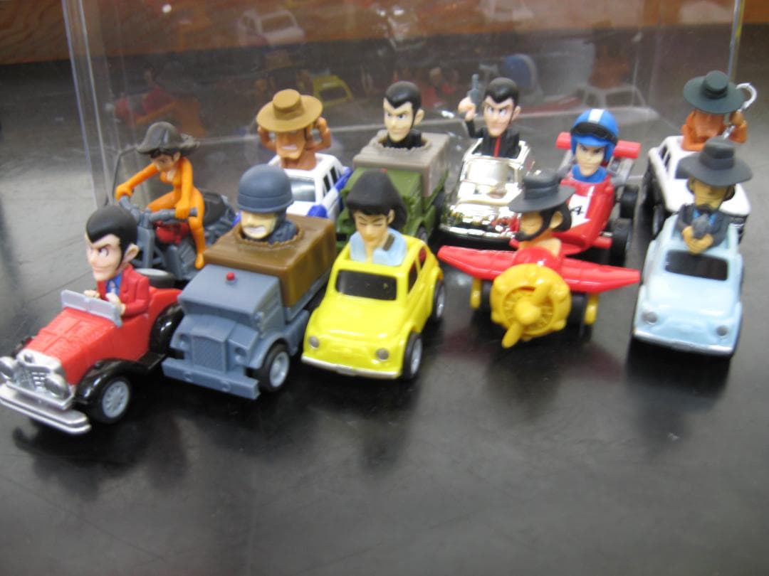 ルパン三世 シリーズ　チョロＱセット　　プルバックミニカー