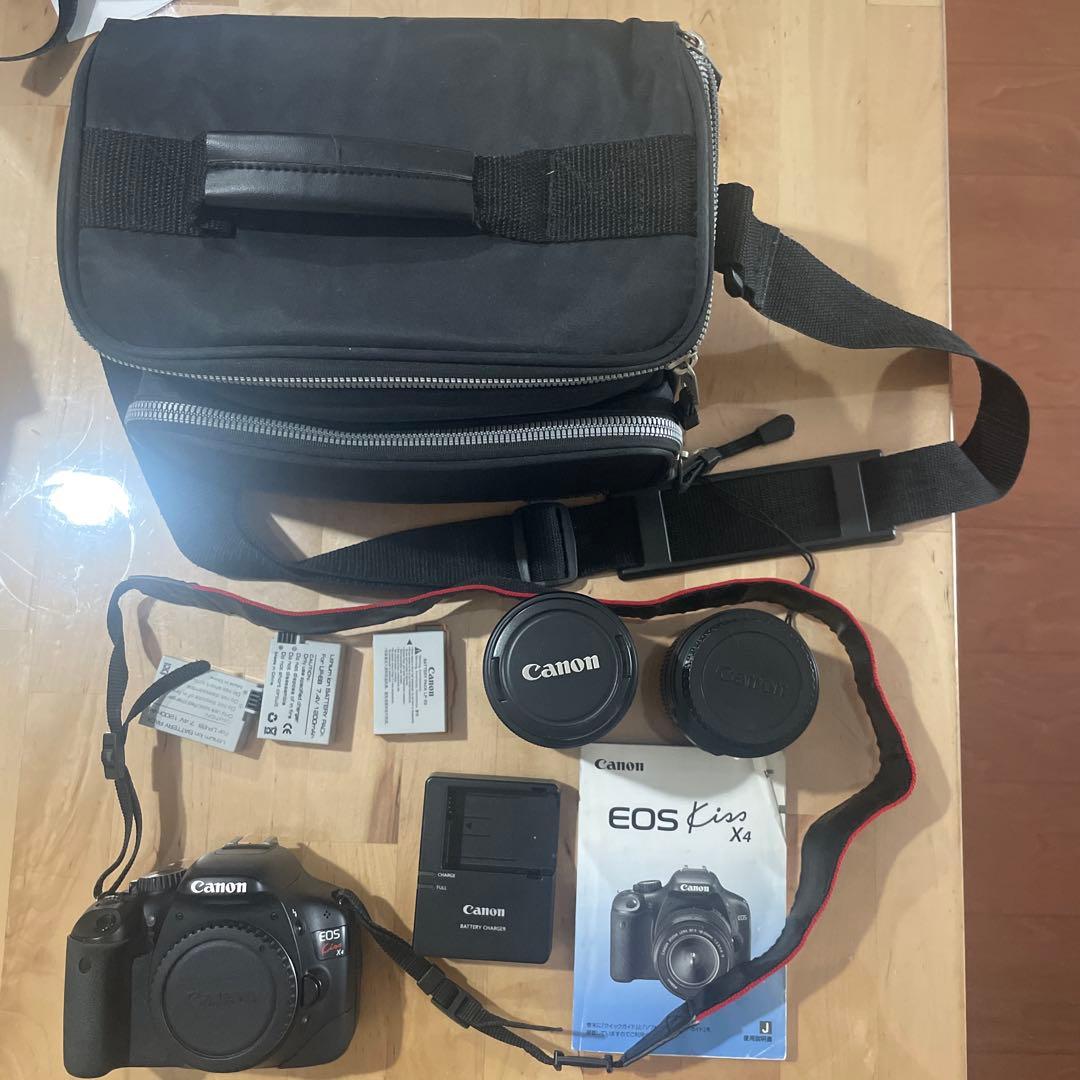 Canon EOS Kiss X4 レンズ2本付き
