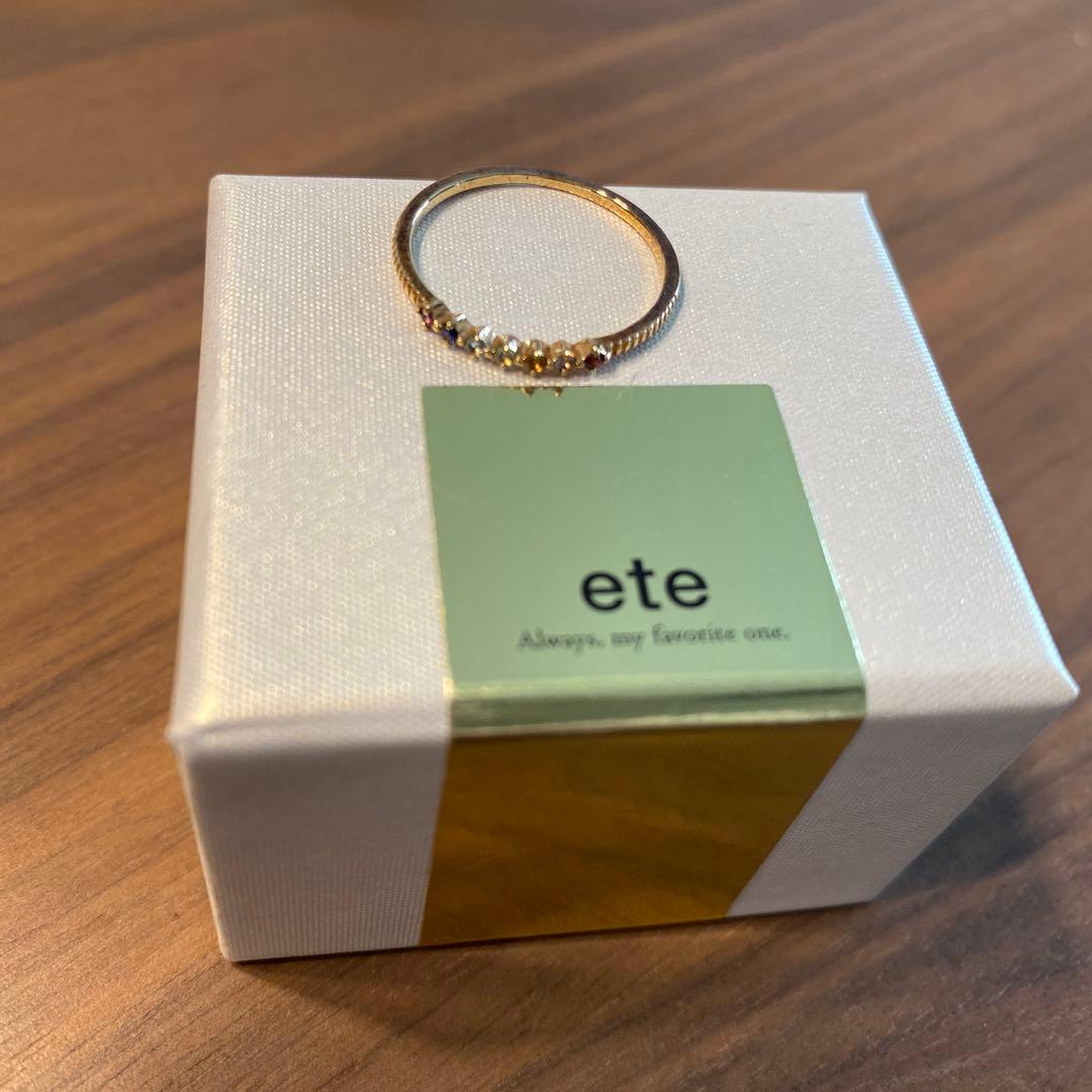 ete リング　レインボー