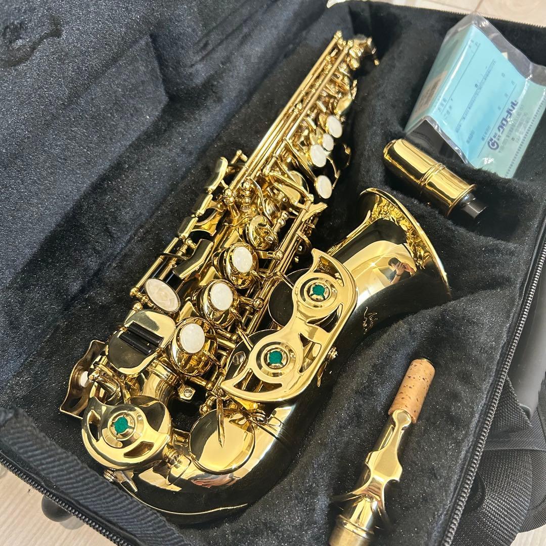 【美品】Château製　カーブドソプラノサックス　A.Lupot