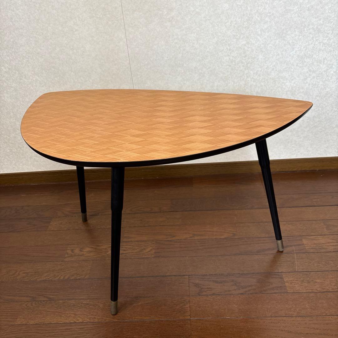 【良品】IKEA ローヴバッケン サイドテーブル 希少柄