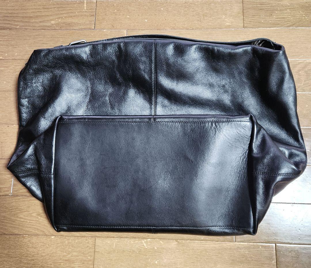 ヨーガンレール　ショルダーバック　レザー　黒