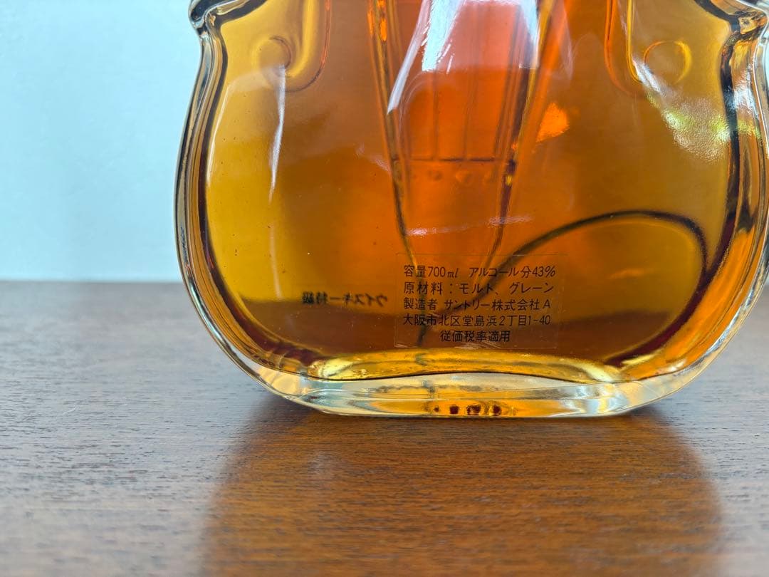 サントリー バイオリン型ボトル ウイスキー