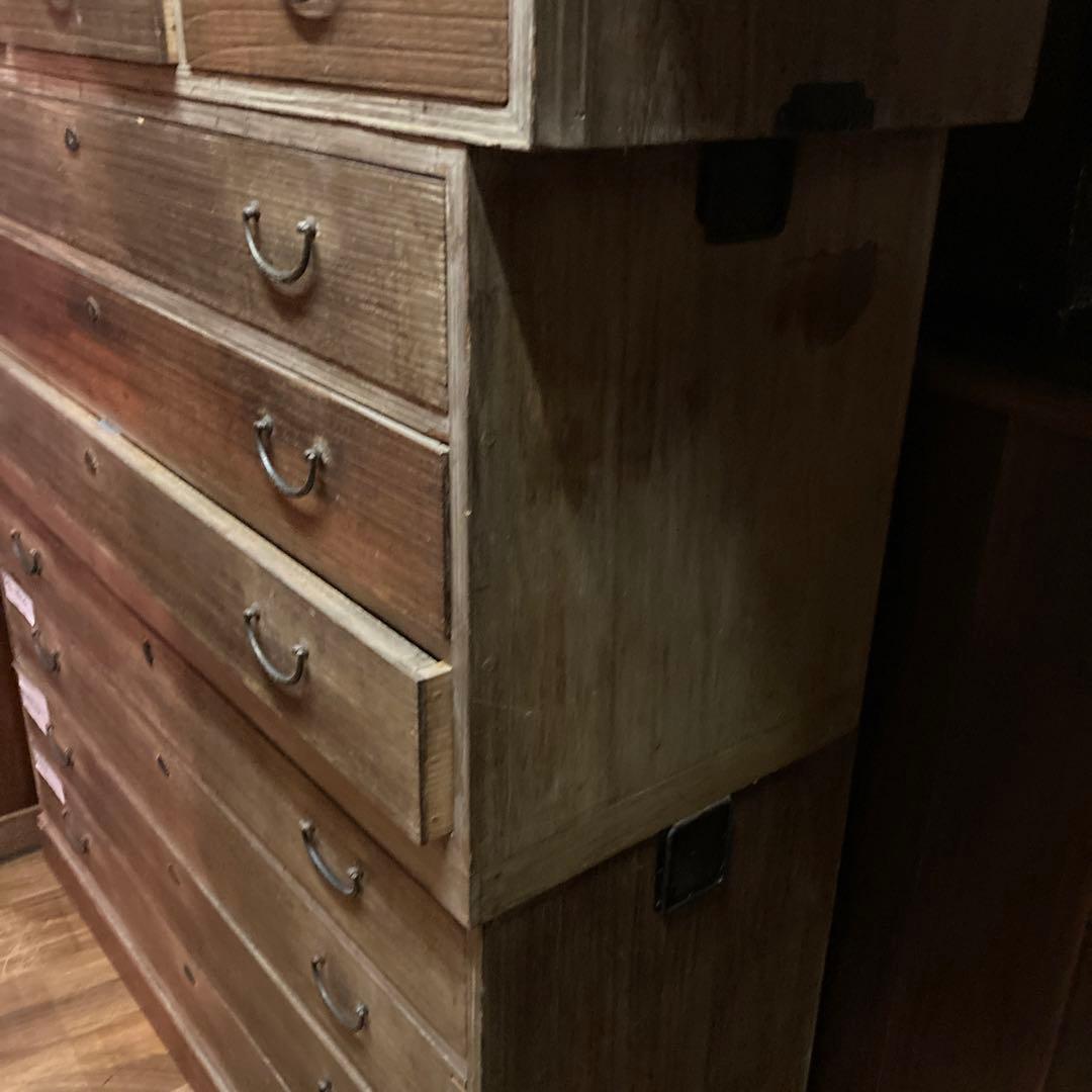桐タンス　古家具　箪笥　テレビ台　チェスト　アンティーク　レトロ　古民家　岐阜
