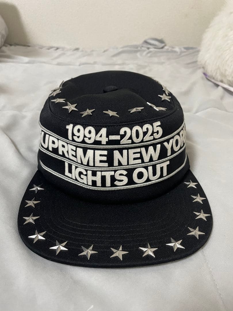 帽子 Supreme Stars Studded Pillbox Hat BLK