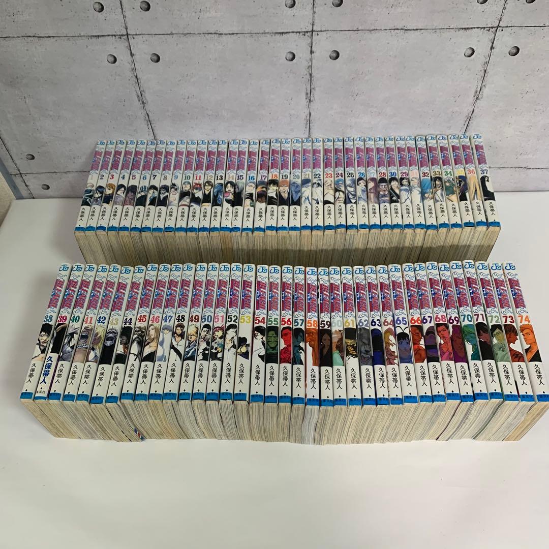 【初版多数・全巻】★BLEACH 全74巻セット★　ブリーチ　久保帯人