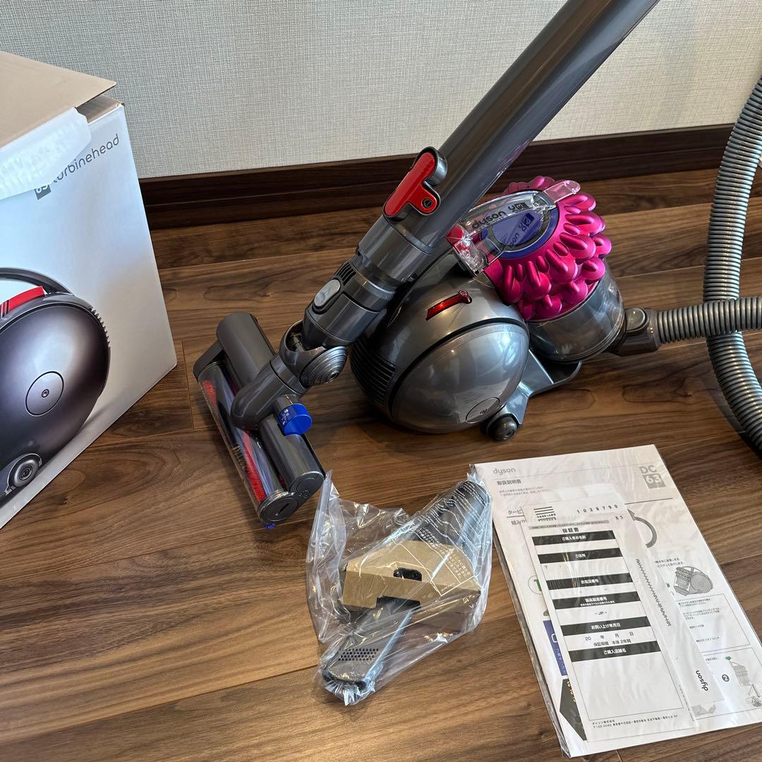 dyson掃除機〈turbinehead〉DC63