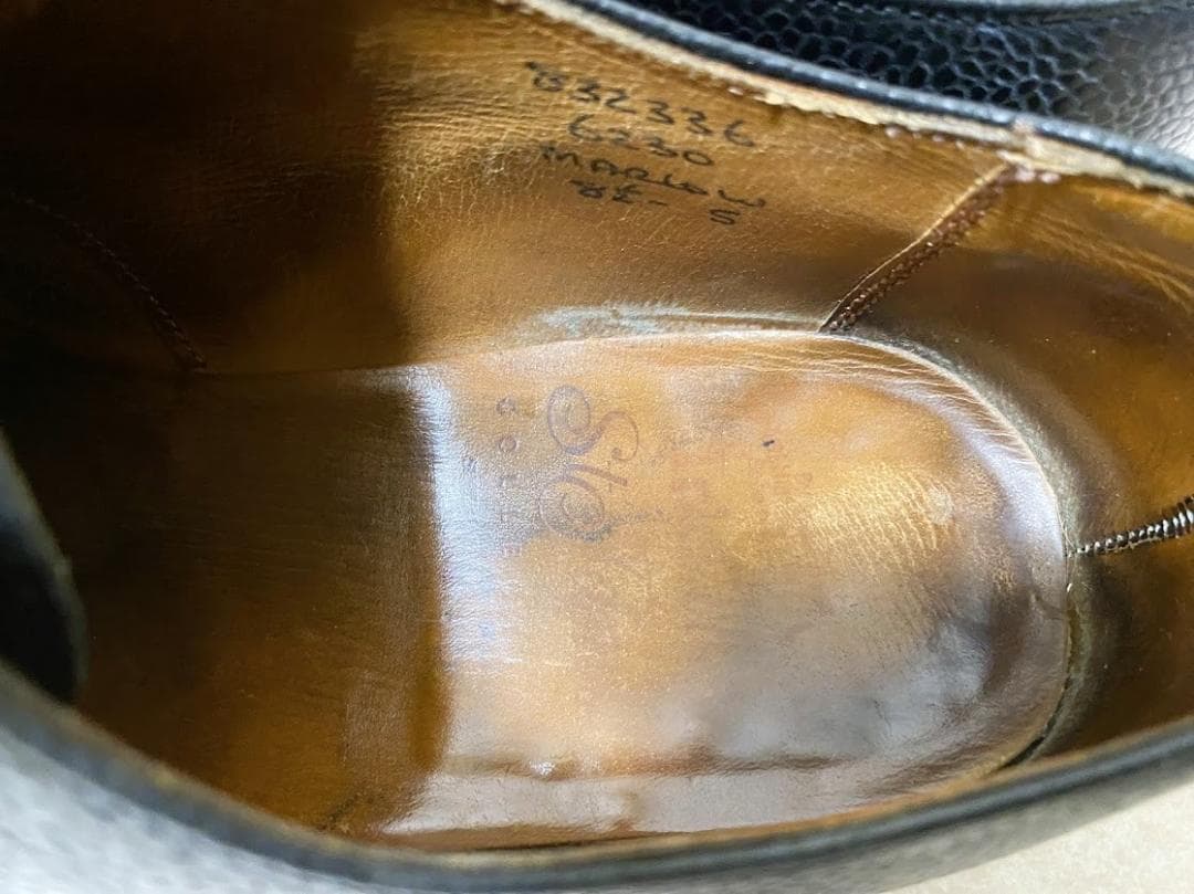 最終価格Tricker's MARLOW プレーントゥ黒 M6230