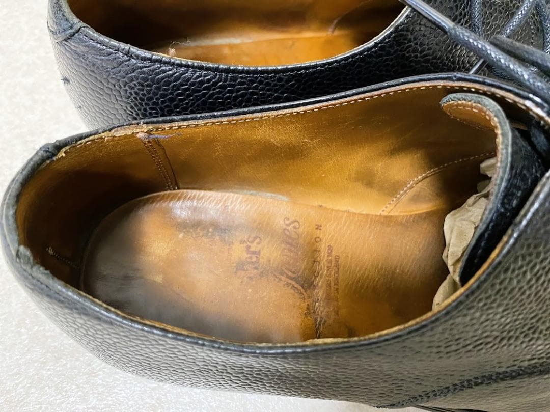 最終価格Tricker's MARLOW プレーントゥ黒 M6230