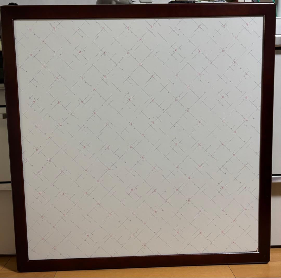 家具調こたつ天板　ワイン木目調