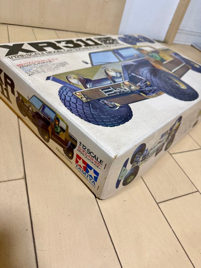 【当時物　未組立】タミヤ　XR311コンバットバギー　程度上　希少！