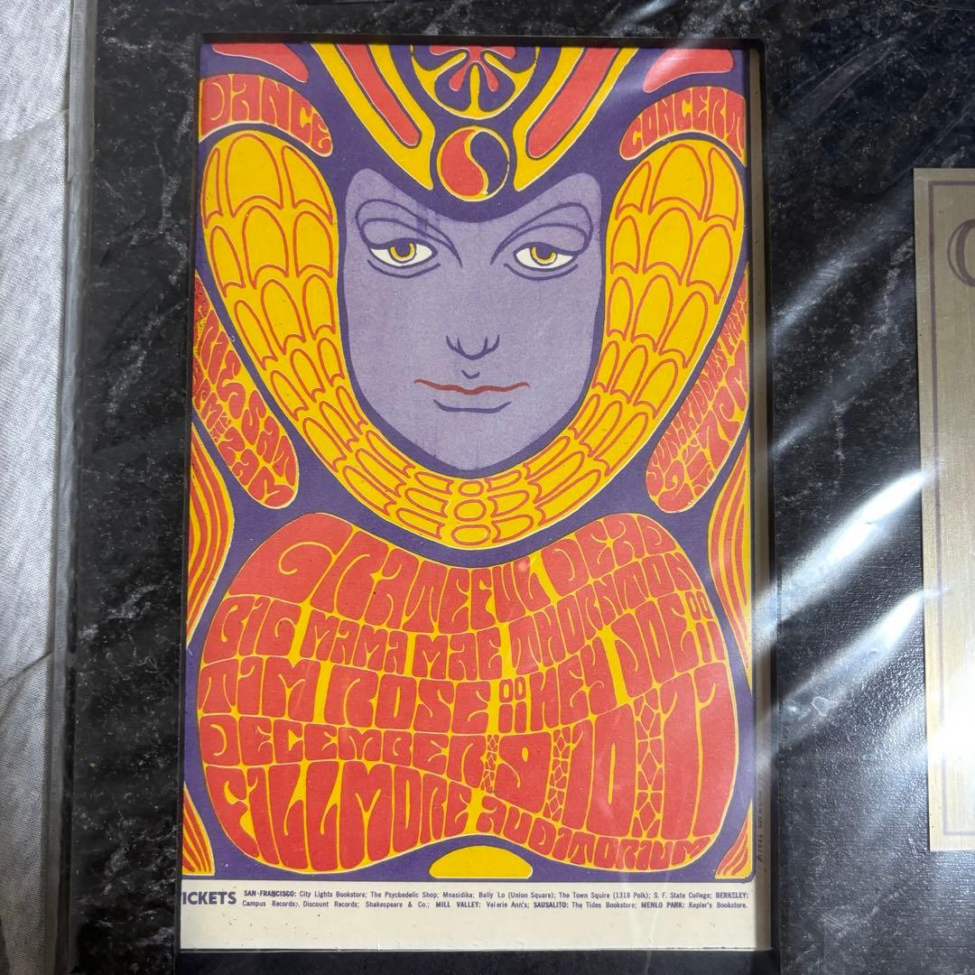 Grateful Dead Handbill ヴィンテージ ポストカード