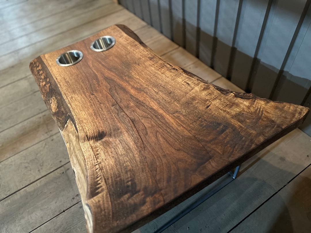 【早い者勝ち！SALE！】一枚板テーブル　ウォールナット　センターテーブル