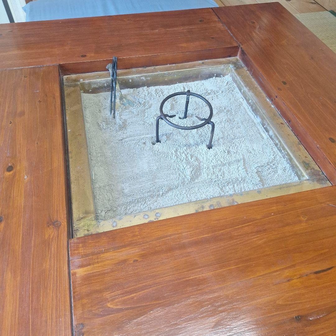 大型囲炉裏テーブル
