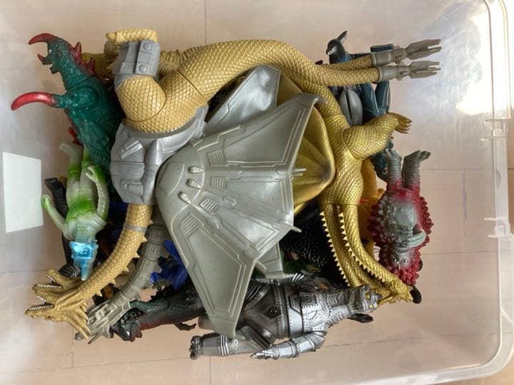 ⭐︎昭和物⭐︎『特撮、怪獣ソフビフィギュアまとめ売り』⁑バンダイ、東宝など。