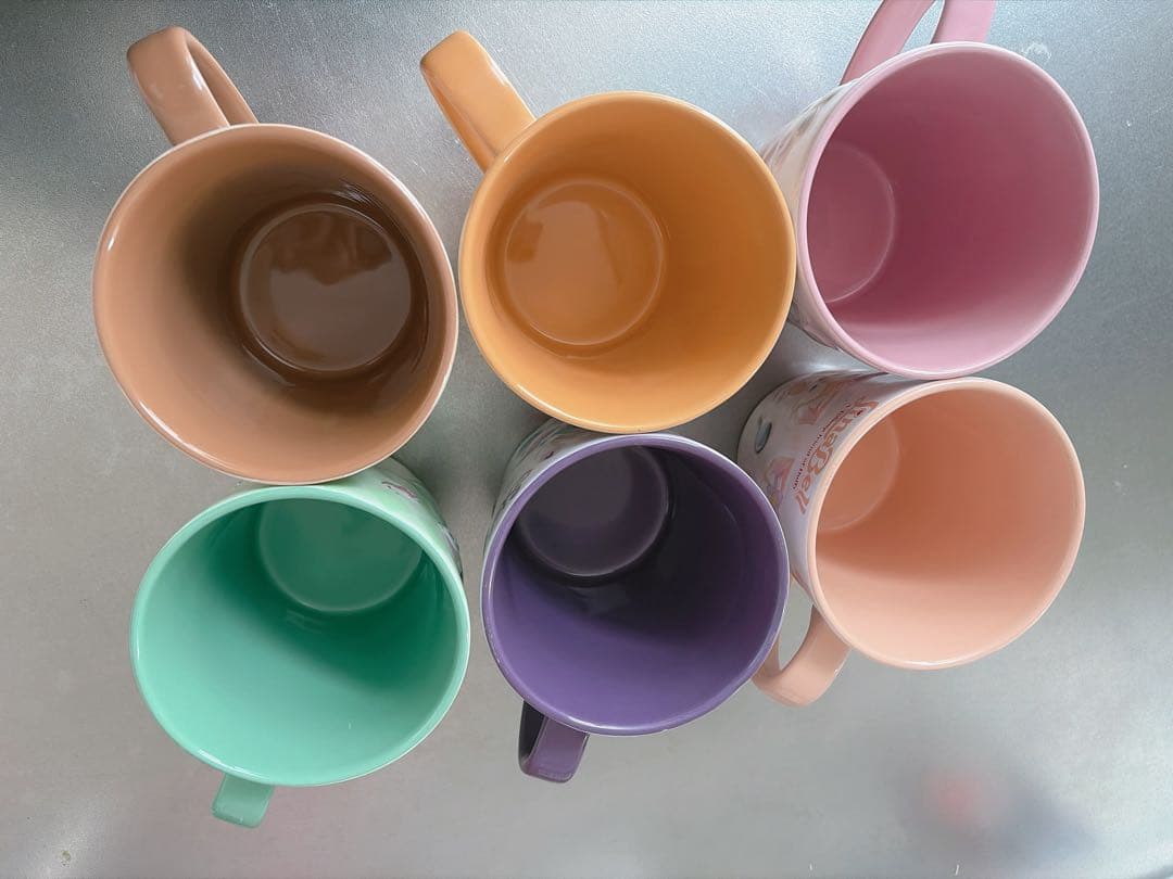 上海ディズニー ダッフィーフレンズマグカップ セット6セット