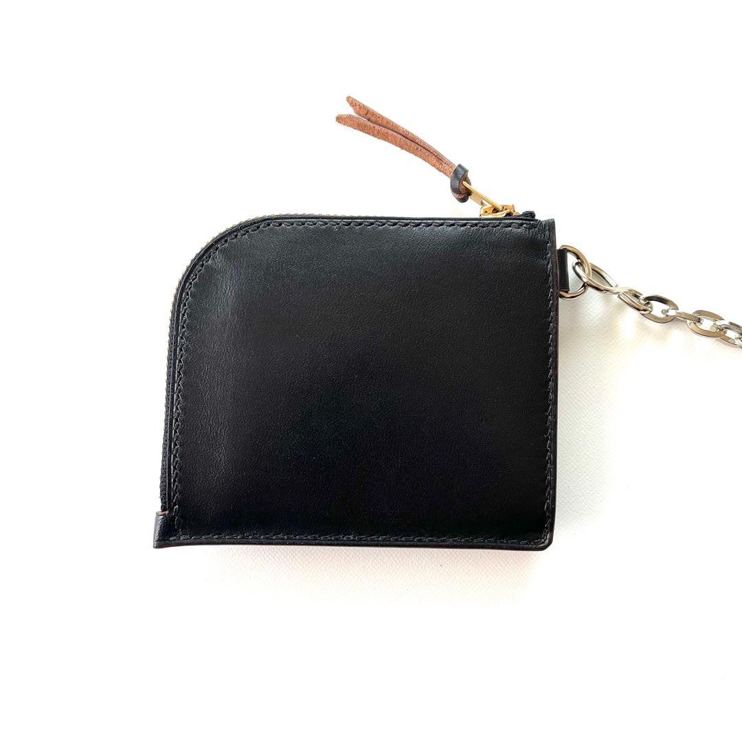 ご注文品　L字ファスナーウォレット　デッドストックジッパー　ホースハイドレザー