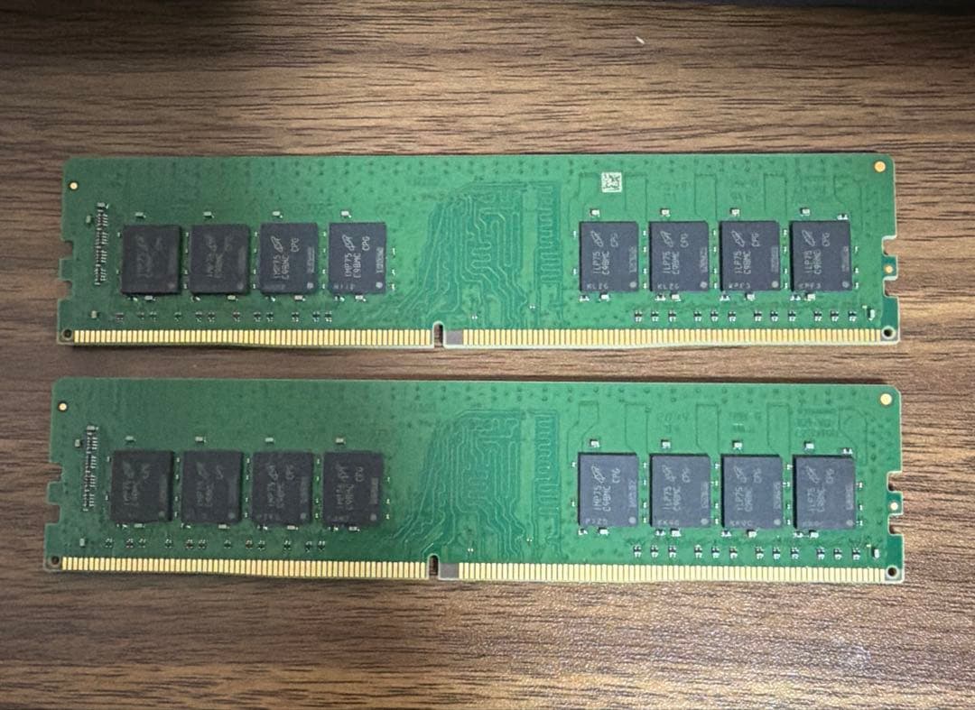 N*1様 Crucial DDR4-3200 16GB*2枚 デスクトップPC用