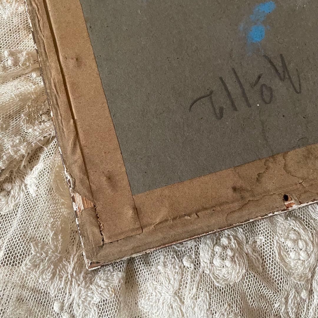 アンティーク女性の肖像画フレーム