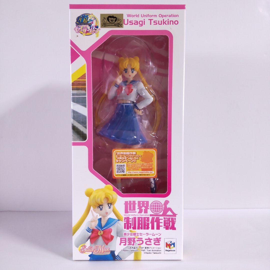 セーラームーン 世界制服作戦 フィギュア うさぎ亜美レイまこと美奈子なるちゃん