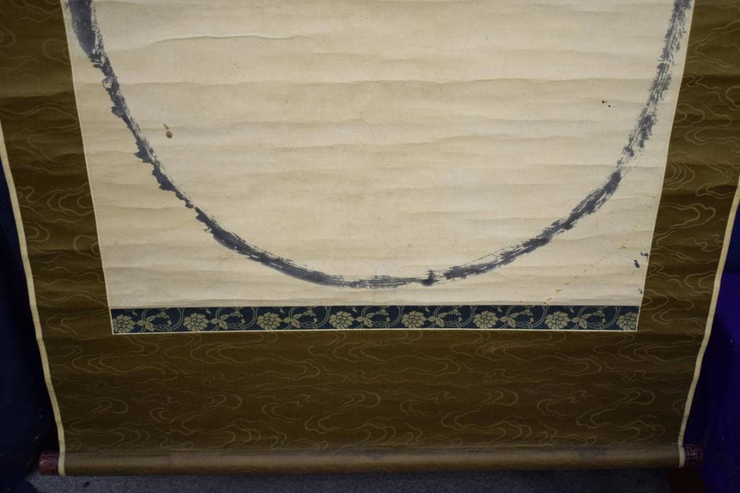 真作/頼山陽/瓢箪画賛/大幅/布袋屋掛軸HG-693