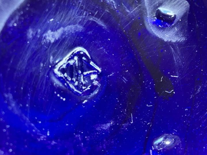 琉球ガラス　稲嶺盛吉　花瓶