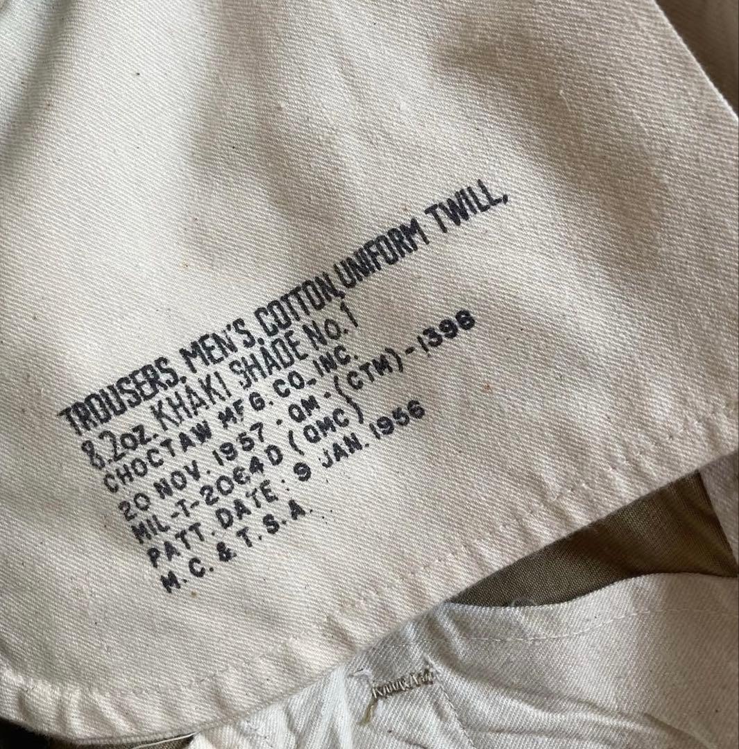 U.S. ARMY 1950年代 アーミーチノ【W34】