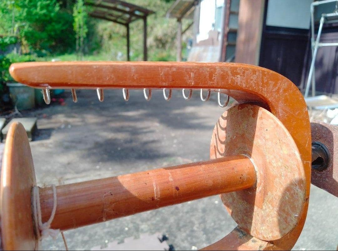 電動紡ぎ車　 東京手織機　糸紡ぎ　羊毛　木綿