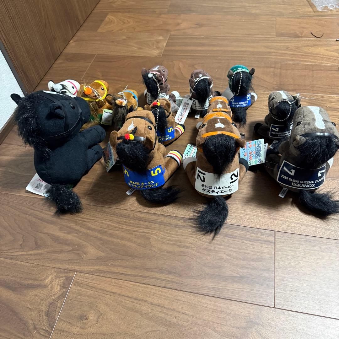 アイドルホース12体とノーザンホースパークくじぬいぐるみ１体セット