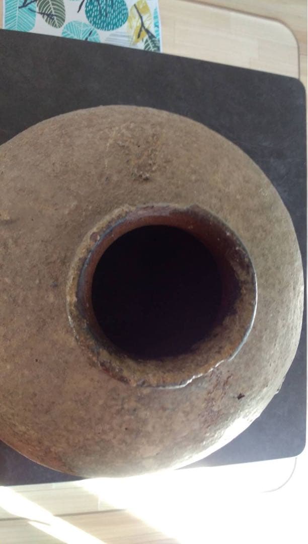 丹波焼　アンティーク　古丹波壺　古道具　六古窯　古美術　花器