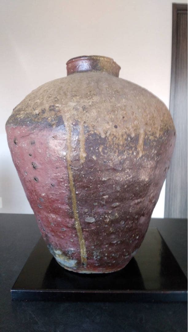 丹波焼　アンティーク　古丹波壺　古道具　六古窯　古美術　花器