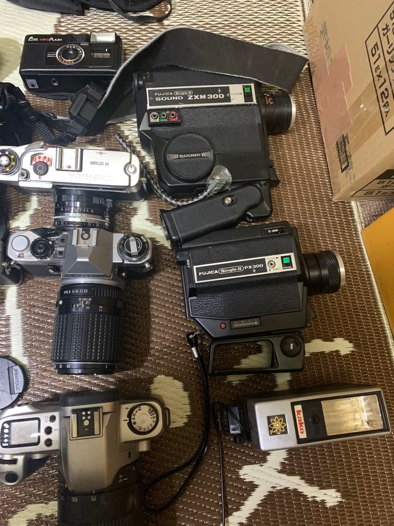 【SALE】フィルムカメラ レンズ付 まとめてセット　ジャンク