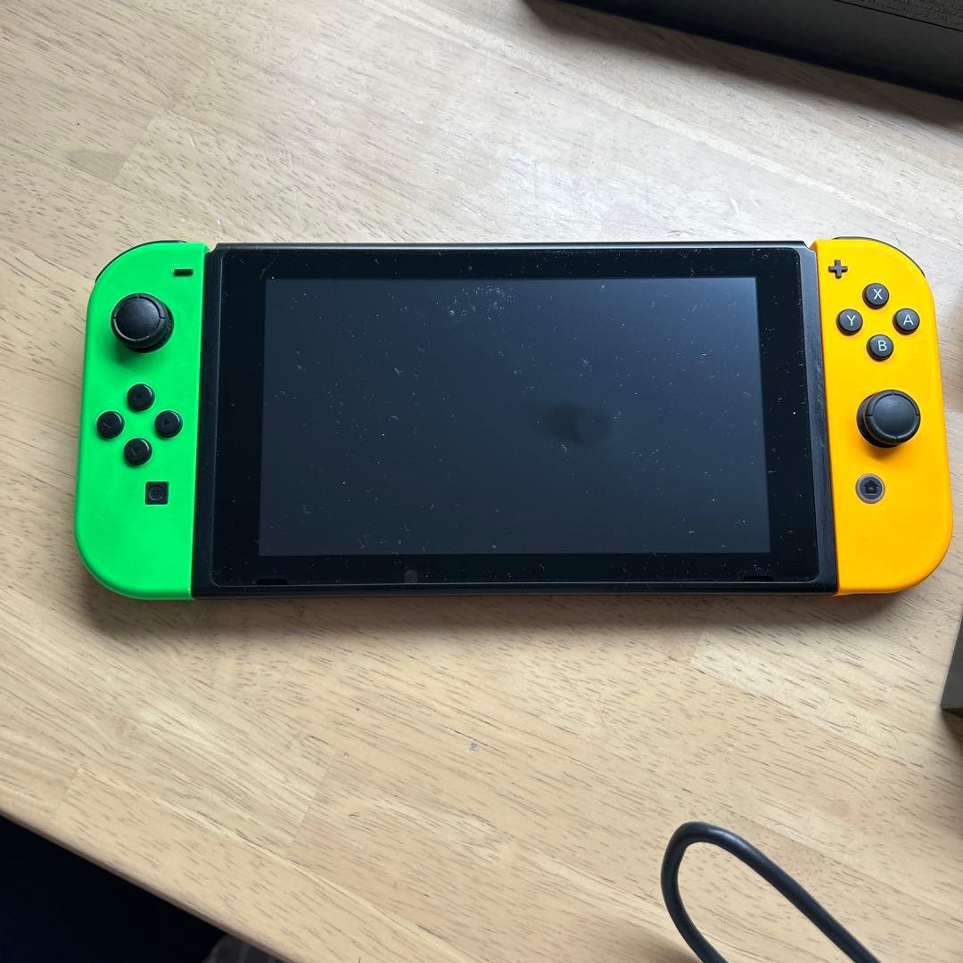 Nintendo Switch グリーン/イエロー 本体
