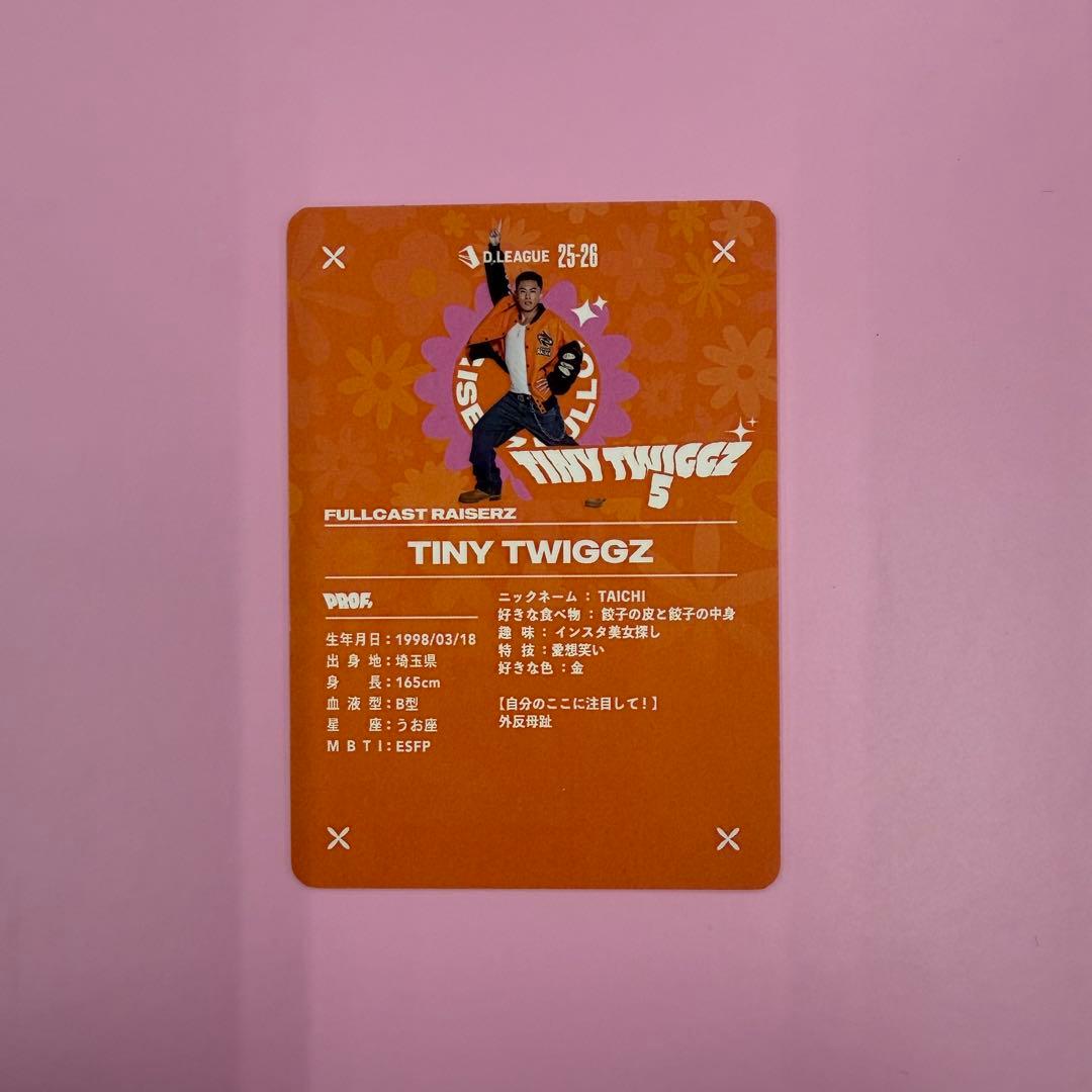 Tiny Twiggz TAICHI トレカ キラ