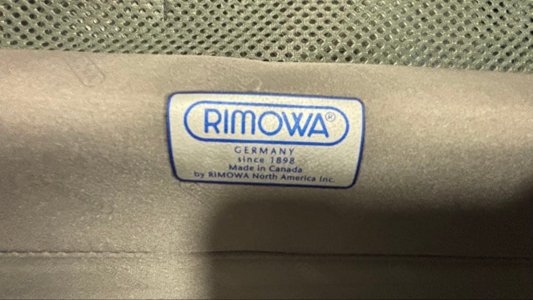 廃盤 RIMOWA リモワ サルサ 63L 2輪 キャリーケース　※付属品付き
