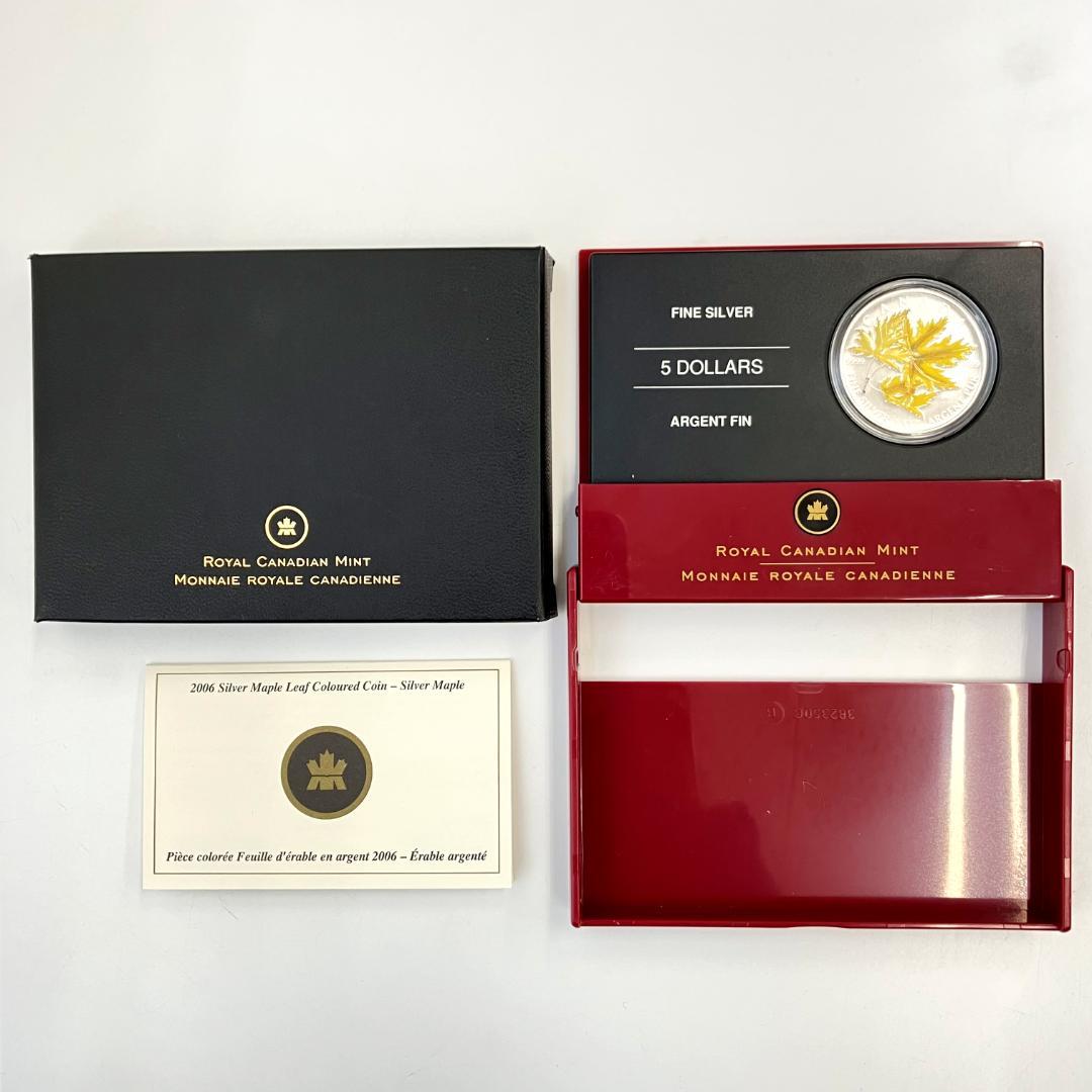 カナダ王立造幣局発行　メイプルリーフ　カラー 2006年