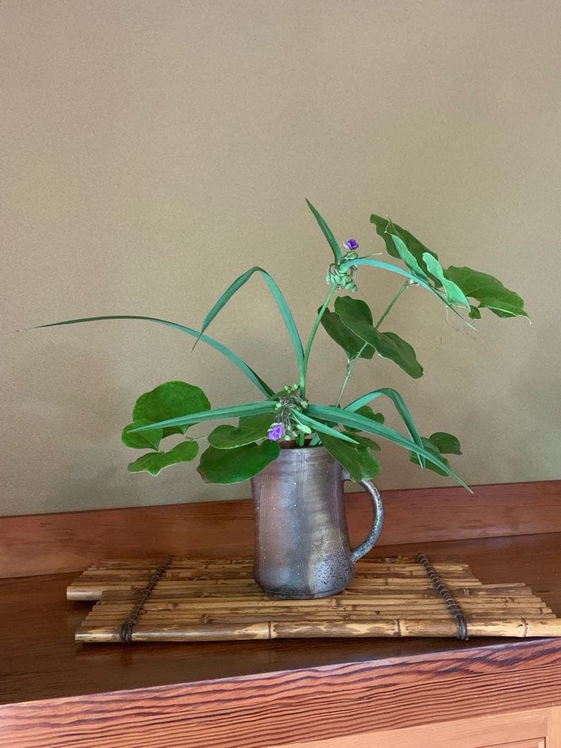 和仁栄幸　備前焼　花入　焼き締め　　金重陶陽　最後のお弟子さん　ほぼ新品