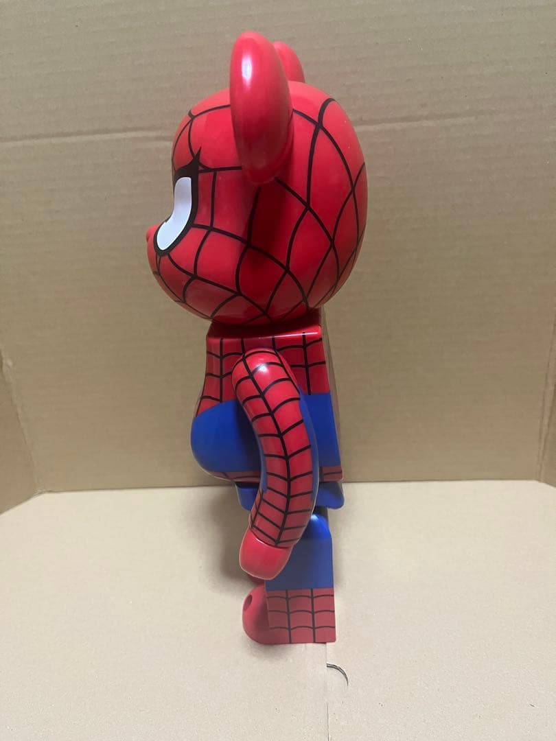 美品 初期物 ベアブリック400％ スパイダーマン ハッピーくじ 特賞