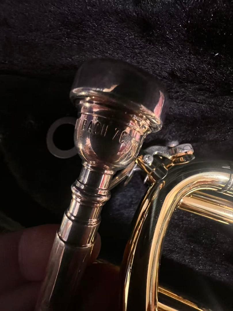 金色 3バルブ トランペット 本体